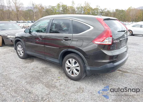 2013 Honda Cr-V Ex-L from USA, damaged, VIN 5J6RM4H79DL049684